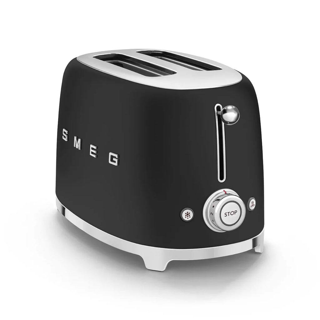 Toster na 2 kromki Smeg TSF01BLMEU Czarny 50's Style