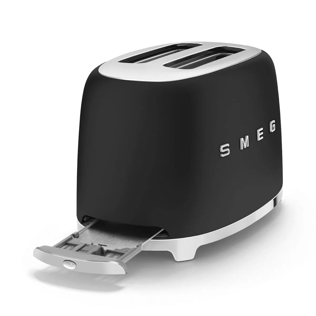 Toster na 2 kromki Smeg TSF01BLMEU Czarny 50's Style