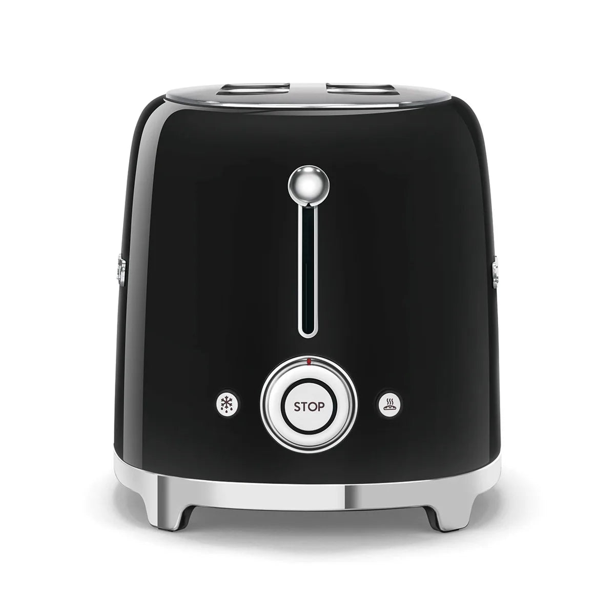 Toster na 2 kromki Smeg TSF01BLEU Czarny 50's Style