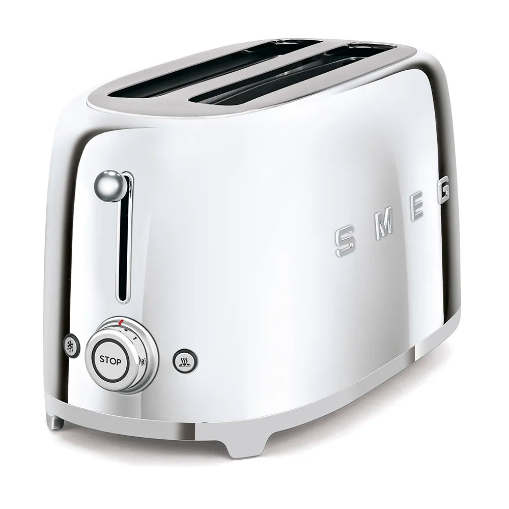 Toster na 4 kromki Smeg TSF02SSEU Stal 50's Style