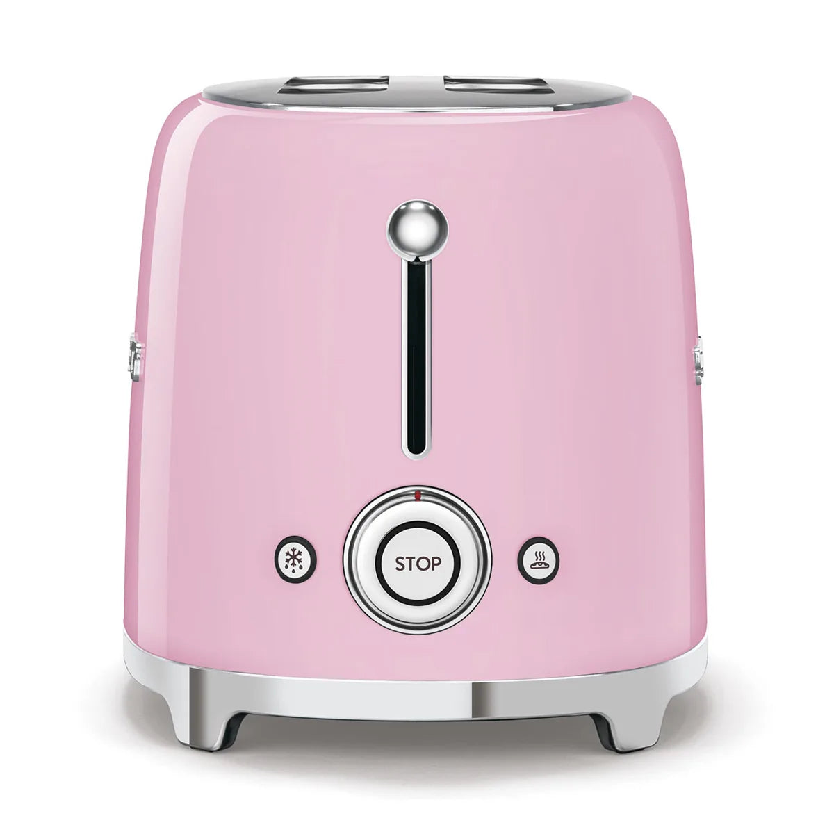 Toster na 4 kromki Smeg TSF02PKEU Pastelowy róż 50's Style