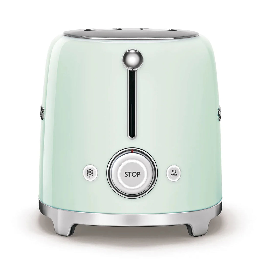 Toster na 4 kromki Smeg TSF02PGEU Pastelowa zieleń 50's Style