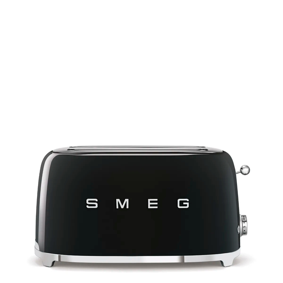 Toster na 4 kromki Smeg TSF02BLEU Czarny 50's Style