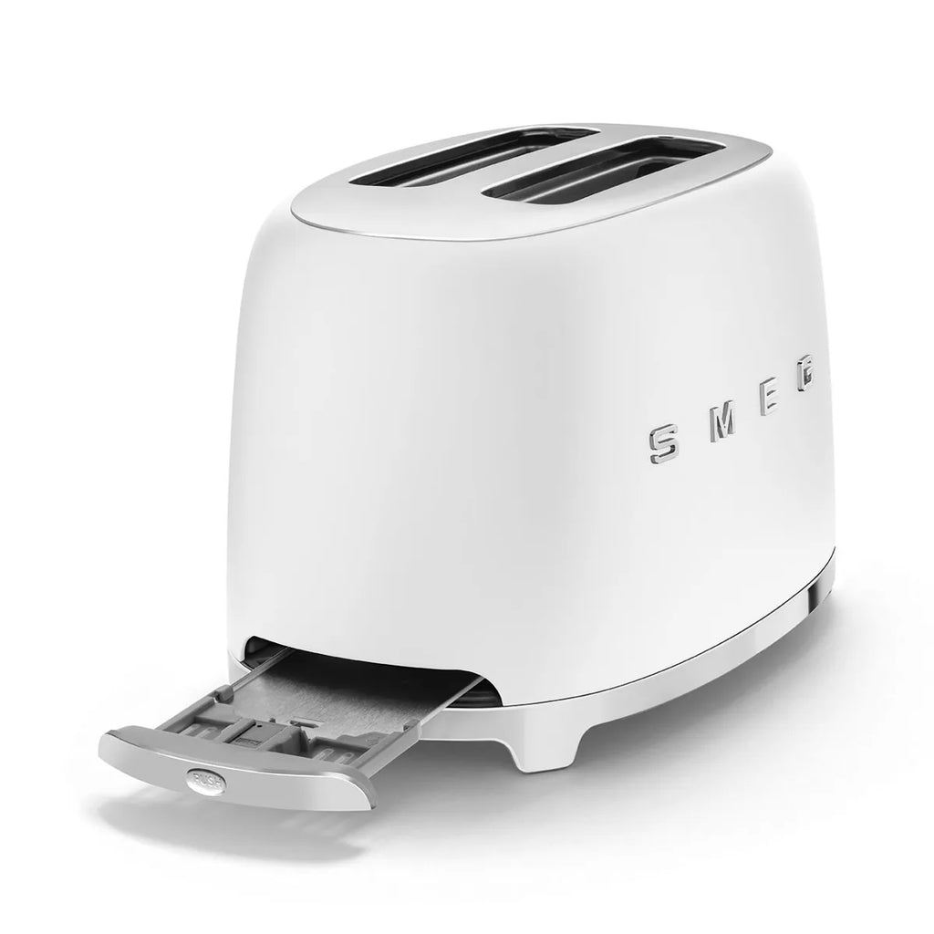 Toster na 2 kromki Smeg TSF01WHMEU Biały 50's Style