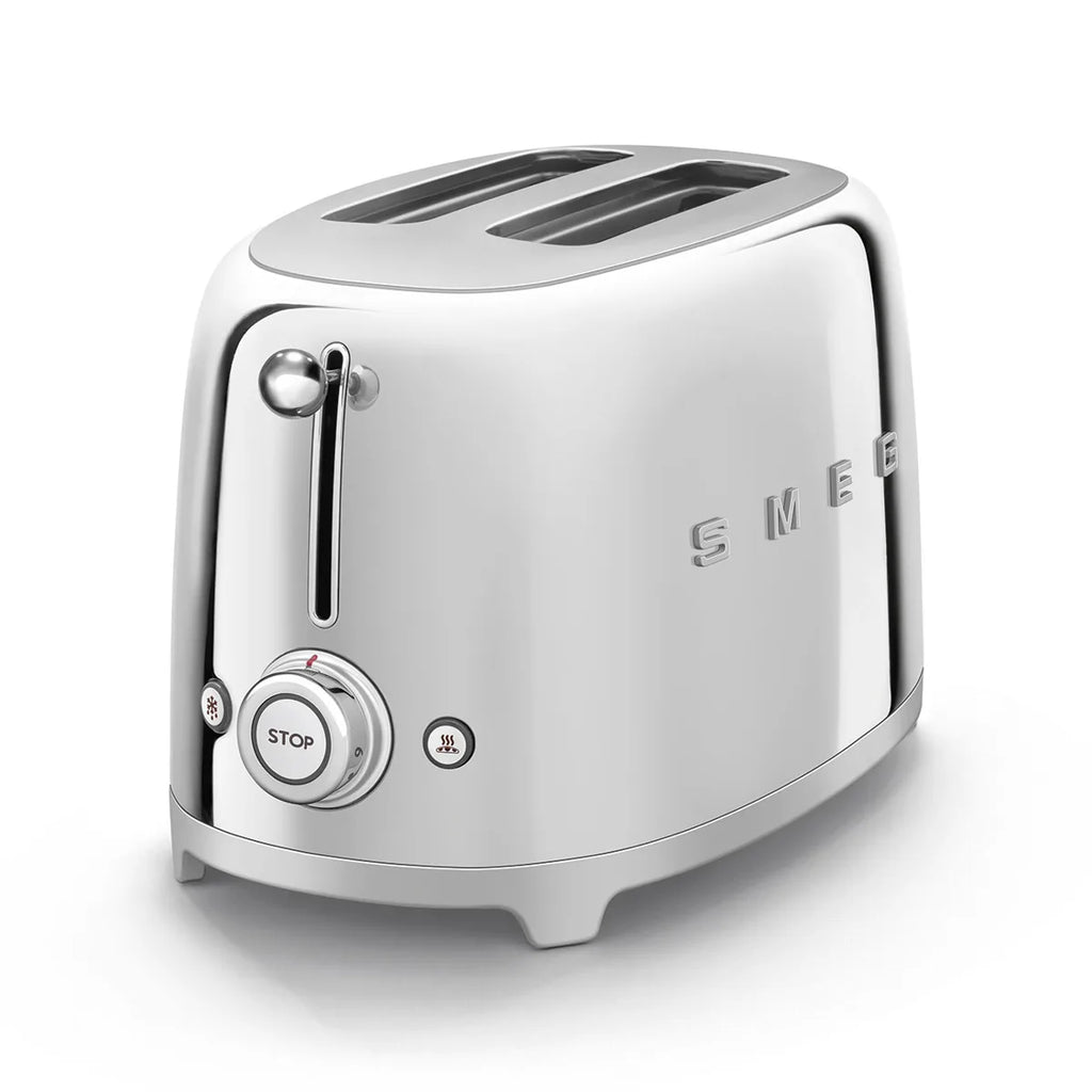 Toster na 2 kromki Smeg TSF01SSEU Stal 50's Style