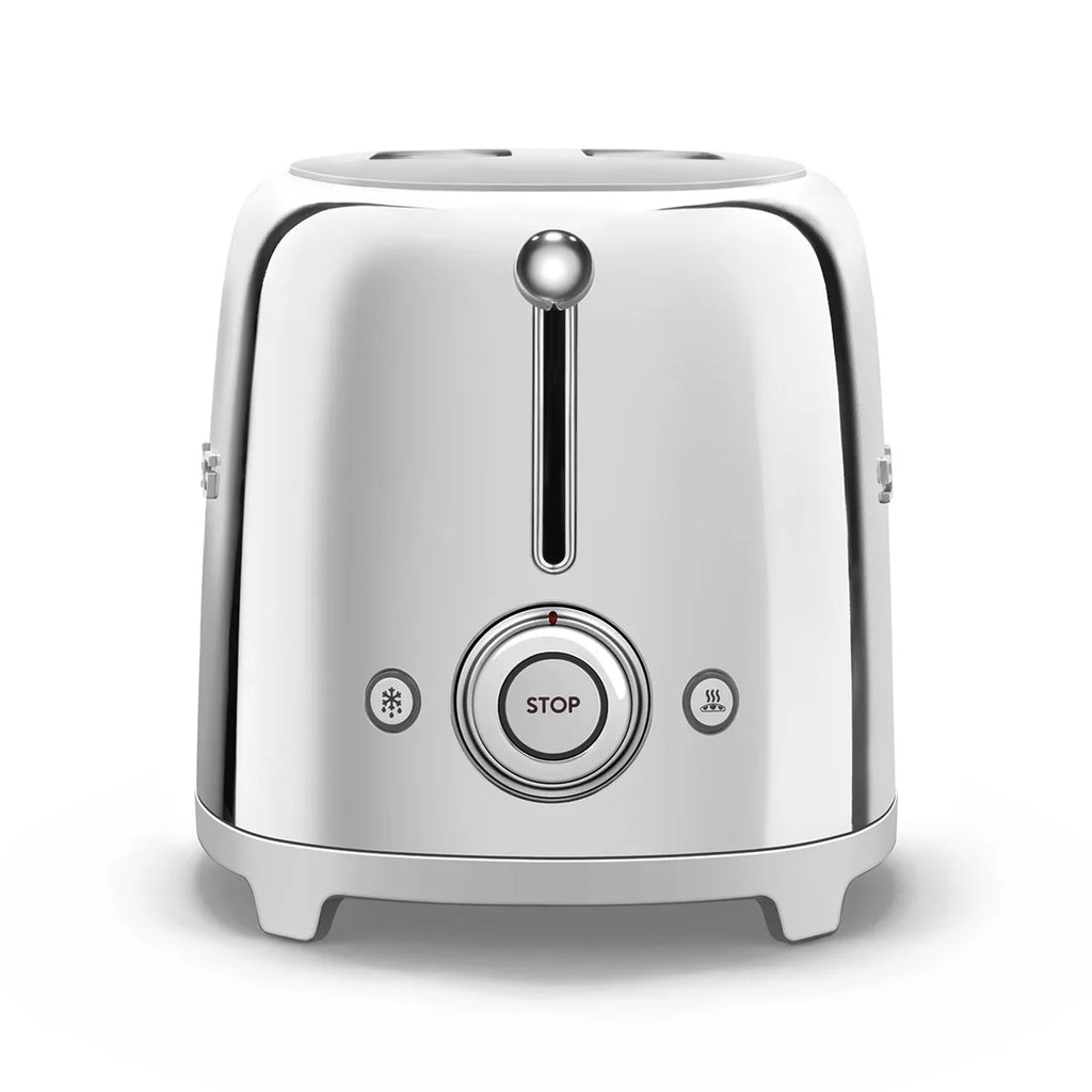 Toster na 2 kromki Smeg TSF01SSEU Stal 50's Style