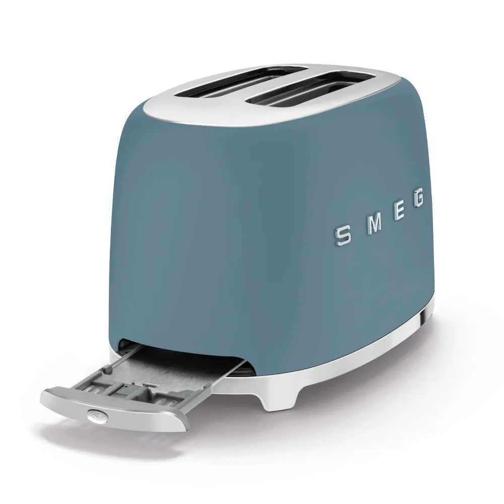 Toster na 2 kromki Smeg TSF01SBMEU Storm blue 50's Style
