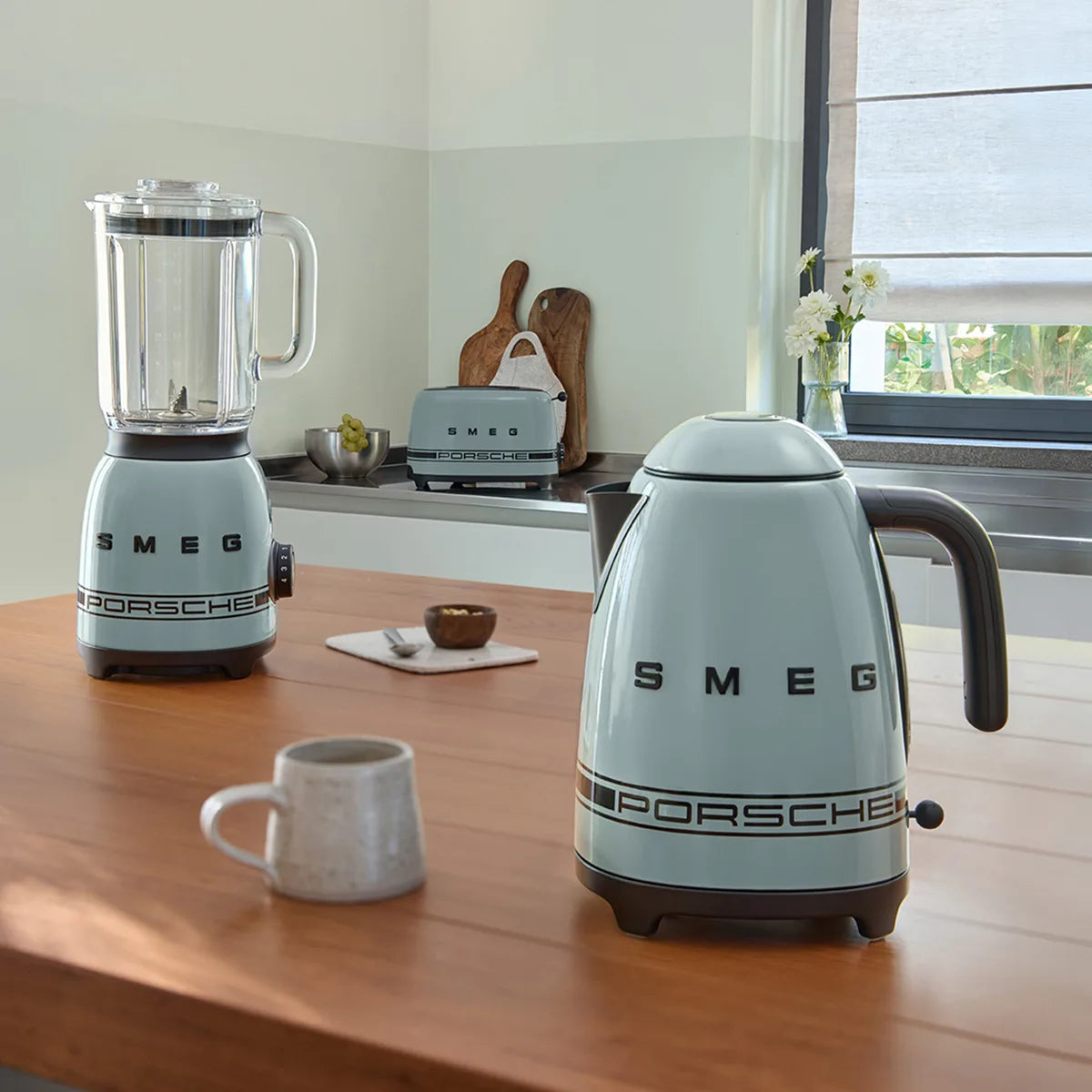 Toster TSF01 | Shade Green Porsche x SMEG