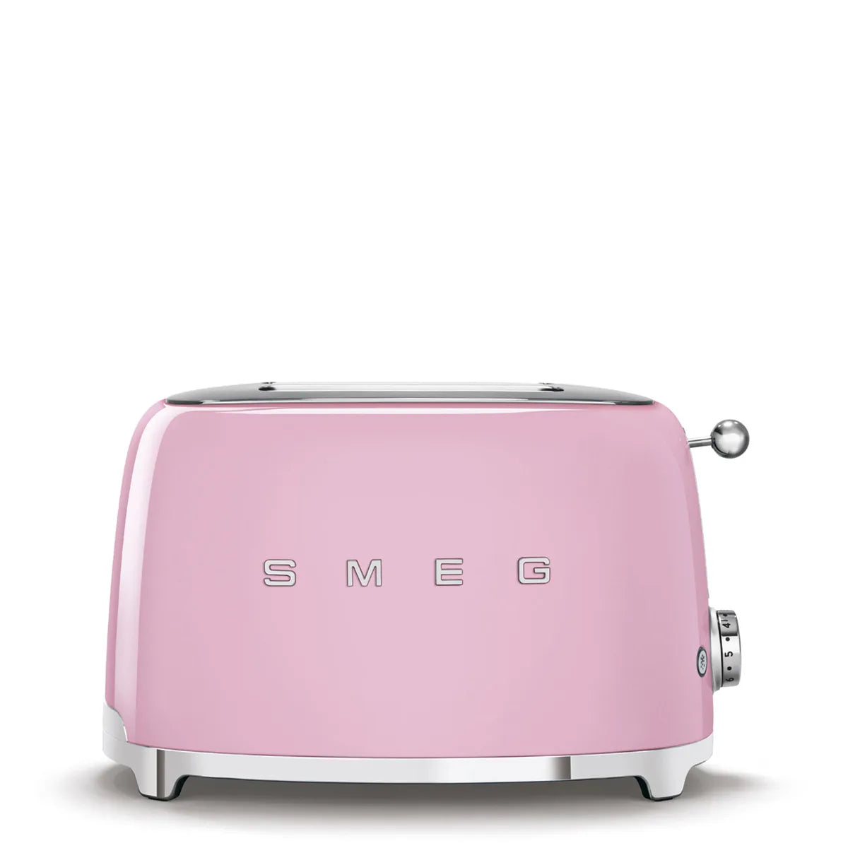 Toster na 2 kromki Smeg TSF01PKEU Pastelowy róż 50's Style