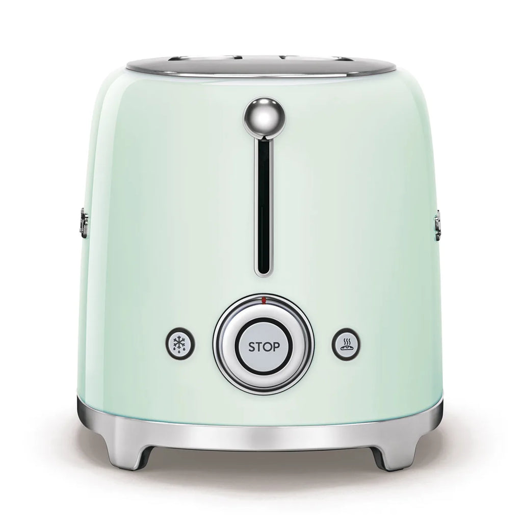 Toster na 2 kromki Smeg TSF01PGEU Pastelowa zieleń 50's Style