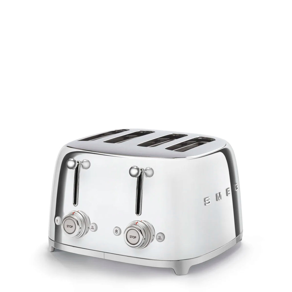 Toster na 4 kromki Smeg TSF03SSEU Stal 50's Style