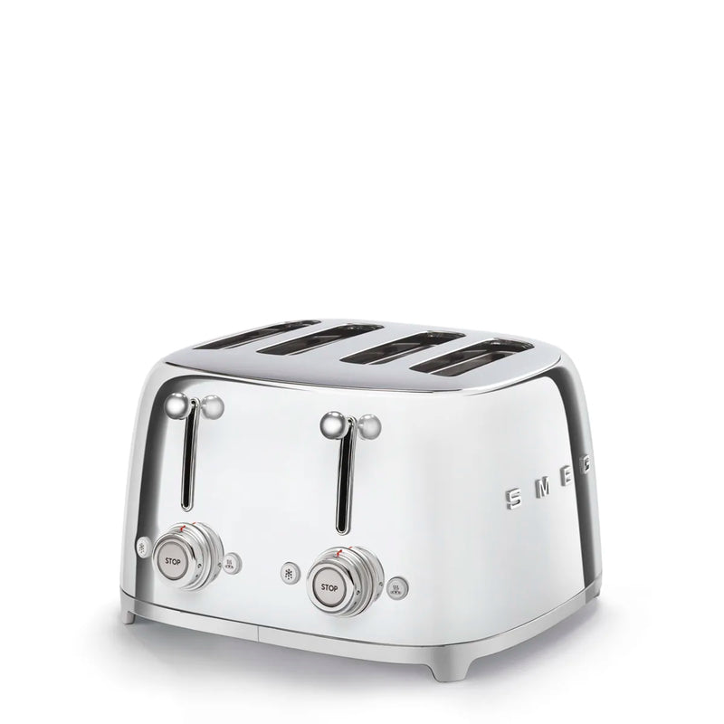 Toster na 4 kromki Smeg TSF03SSEU Stal 50's Style