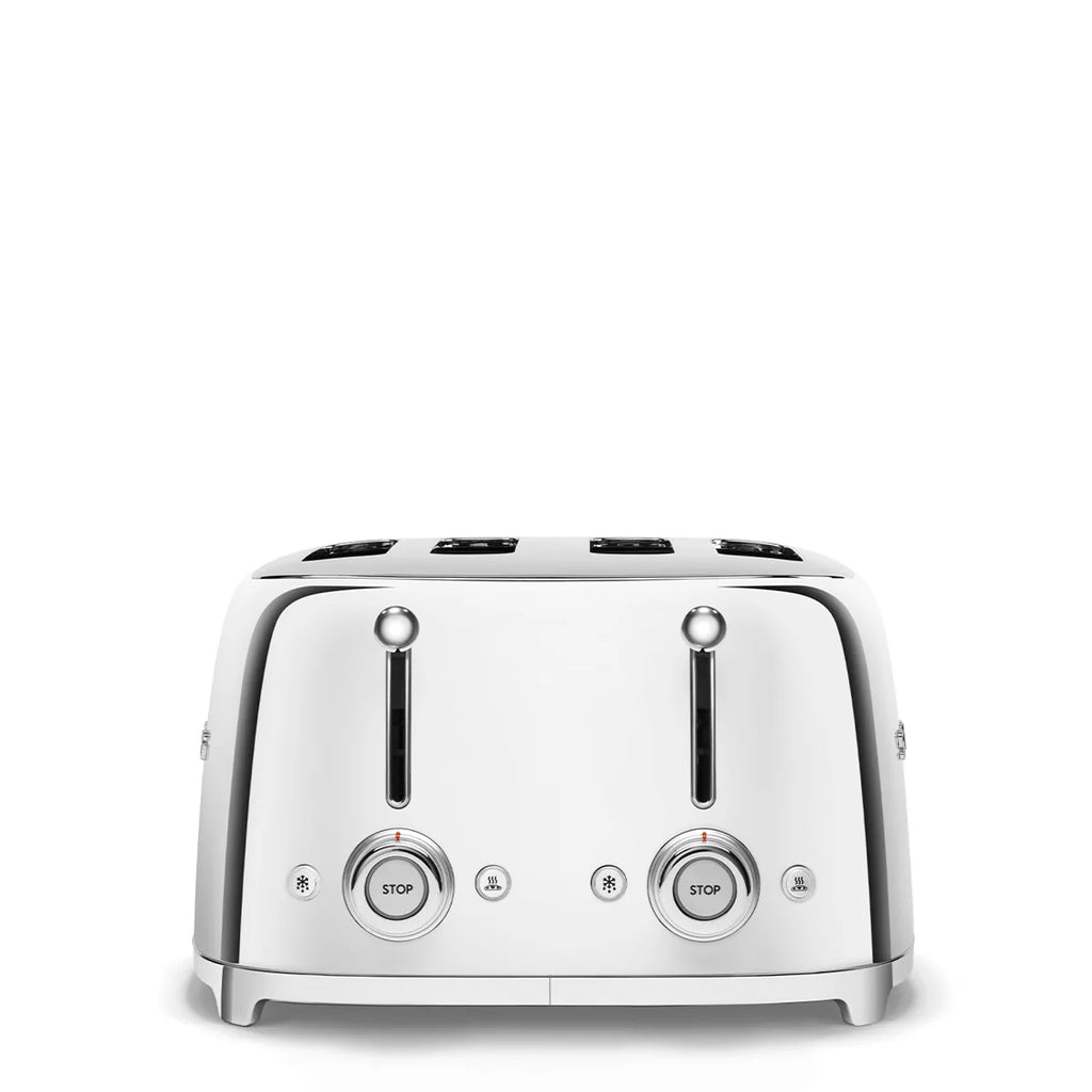 Toster na 4 kromki Smeg TSF03SSEU Stal 50's Style