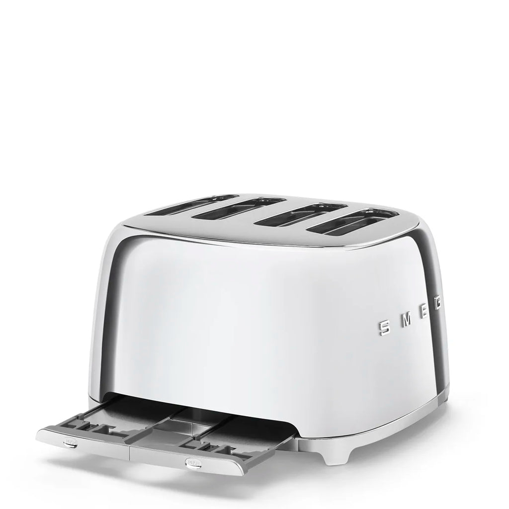 Toster na 4 kromki Smeg TSF03SSEU Stal 50's Style