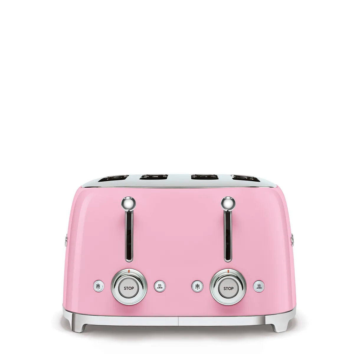 Toster na 4 kromki Smeg TSF03PKEU Pastelowy róż 50's Style