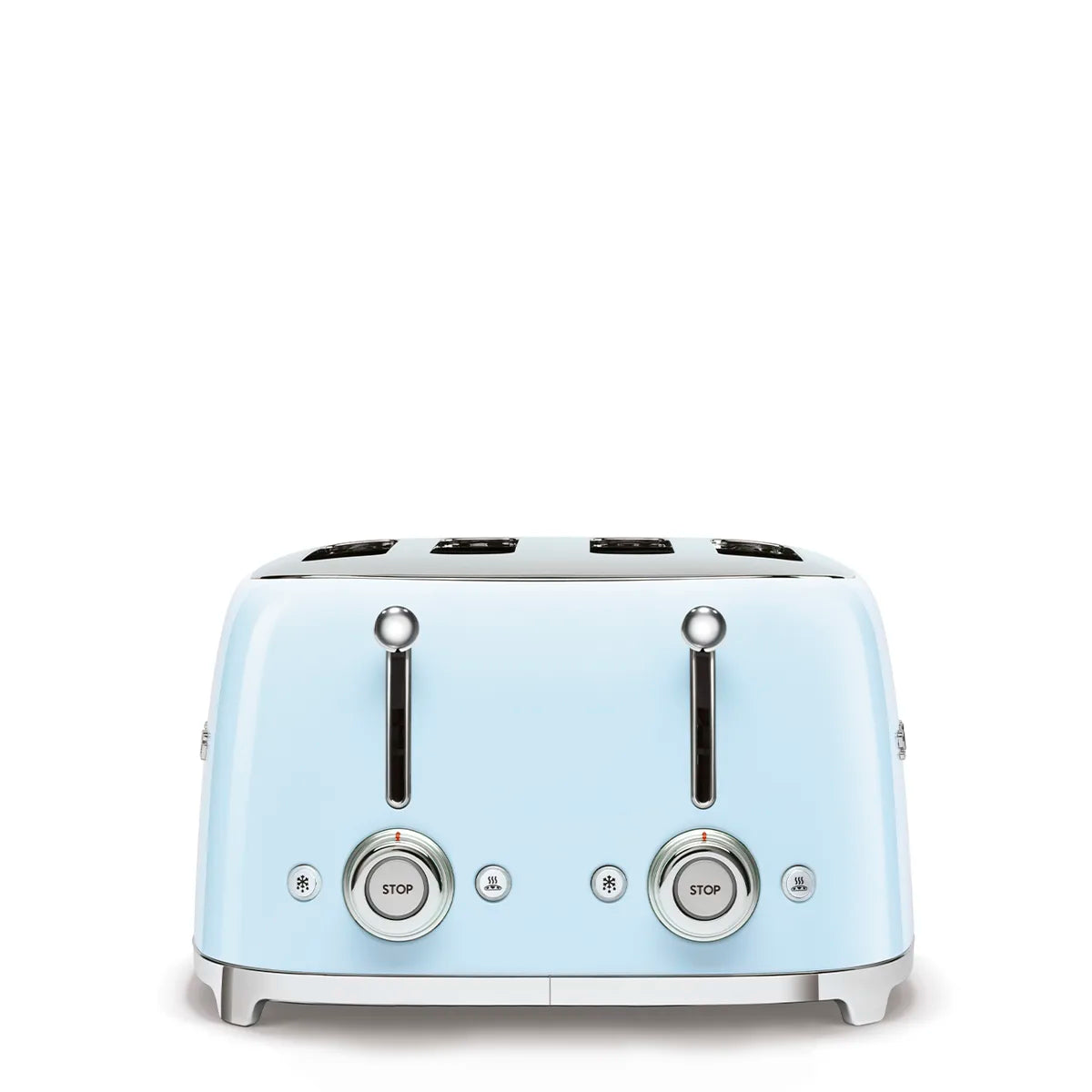 Toster na 4 kromki Smeg TSF03PBEU Pastelowy błękit 50's Style