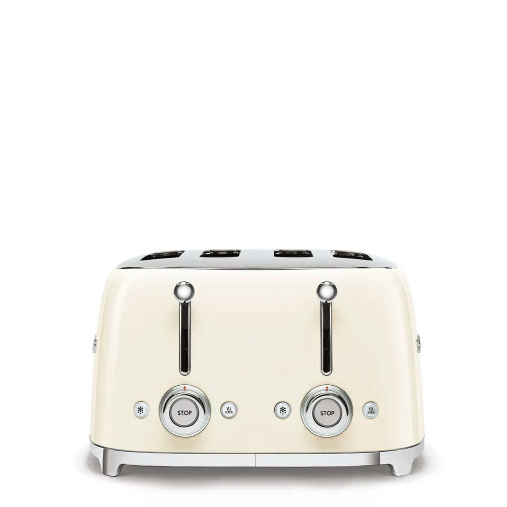 Toster na 4 kromki Smeg TSF03CREU Kremowy 50's Style