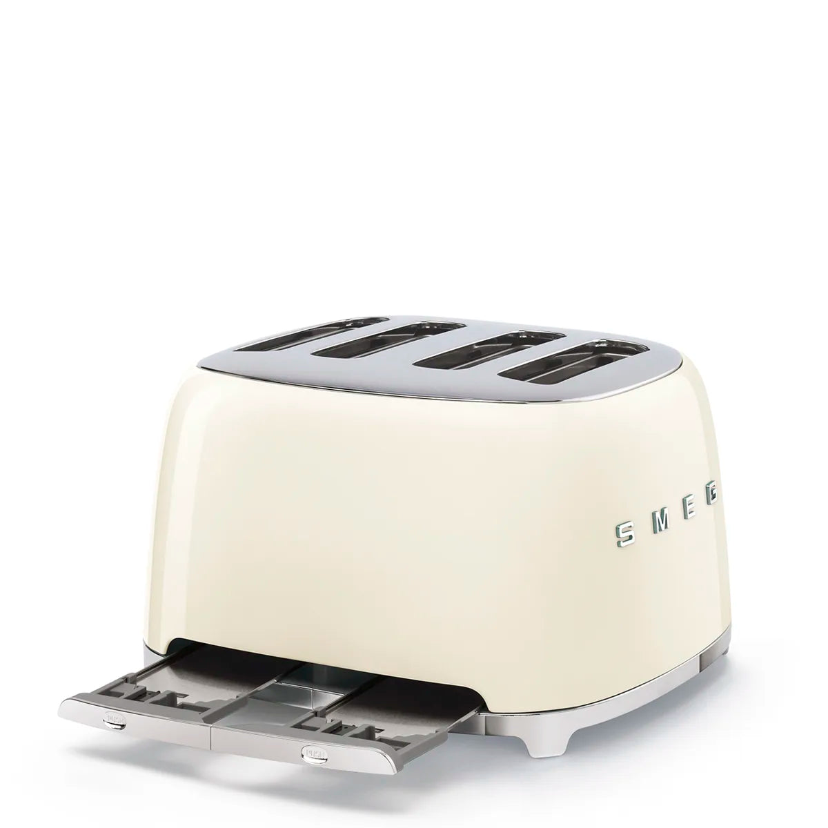 Toster na 4 kromki Smeg TSF03CREU Kremowy 50's Style