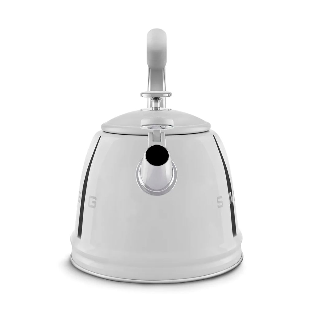 Czajnik z gwizdkiem Smeg WKF01SS Stal nierdzewna 50's Style