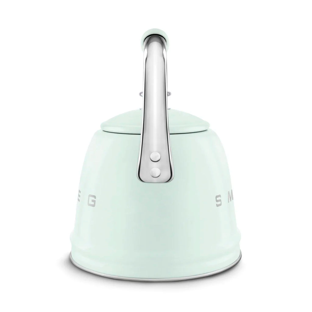 Czajnik z gwizdkiem Smeg WKF01PG Pastelowa zieleń 50's Style
