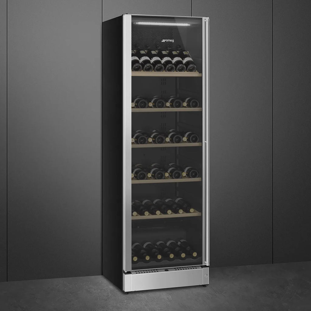 Chłodziarka na wino Smeg SCV115GS Wolnostojąca Classica
