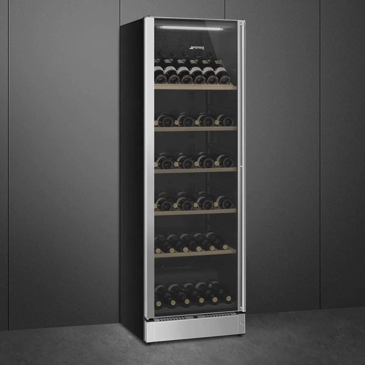 Chłodziarka na wino Smeg SCV115GS Wolnostojąca Classica