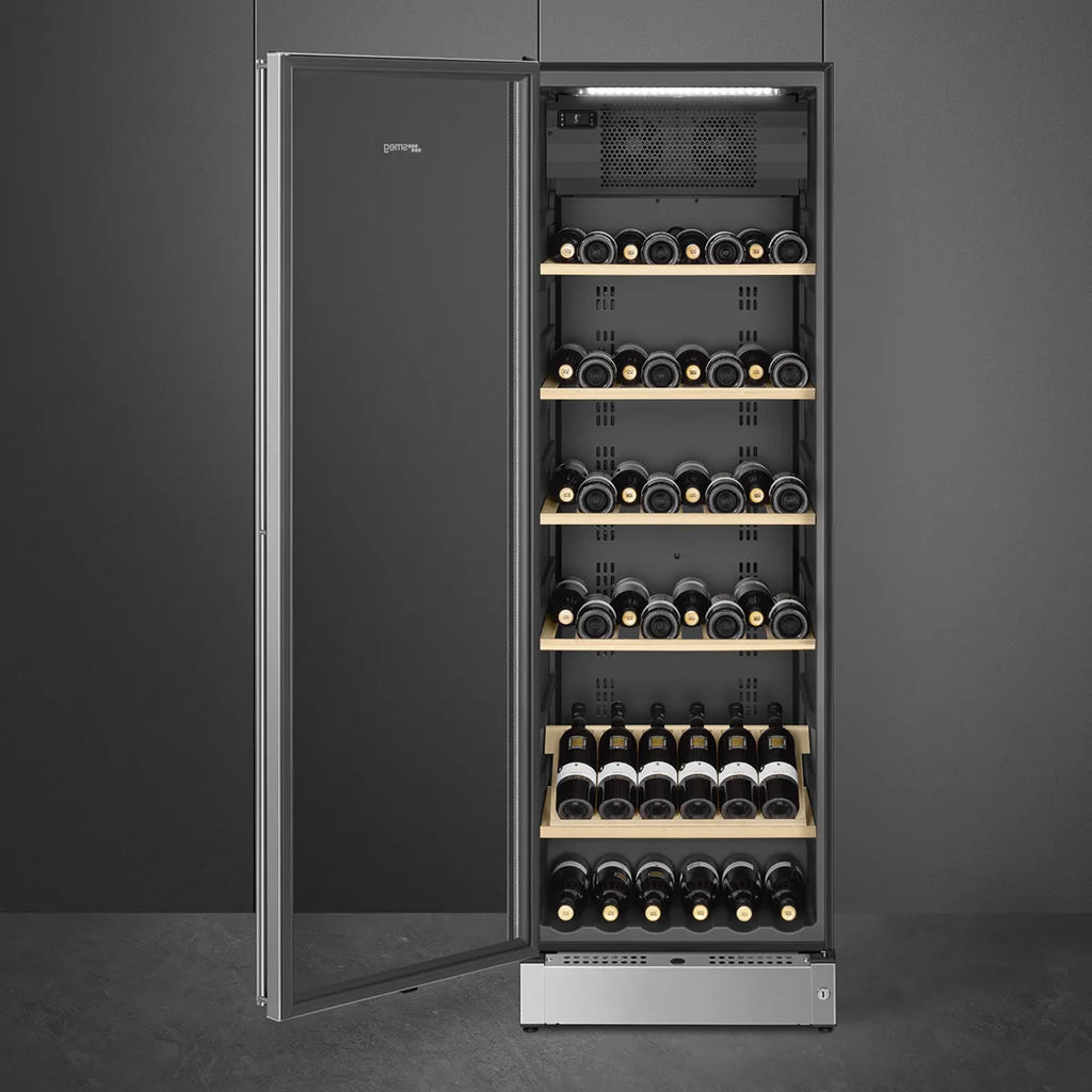 Chłodziarka na wino Smeg SCV115GS Wolnostojąca Classica
