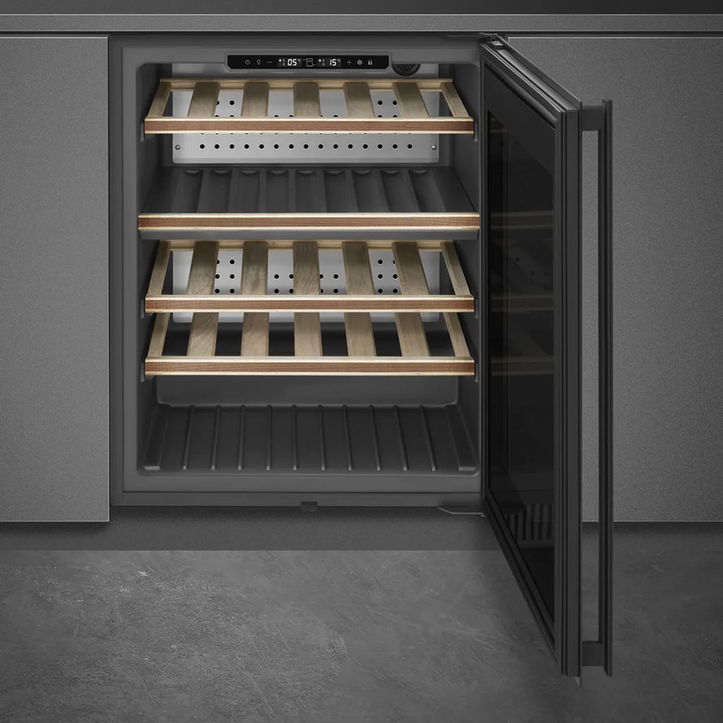 Chłodziarka na wino Smeg CVI638RN3 do zabudowy Dolce Stil Novo