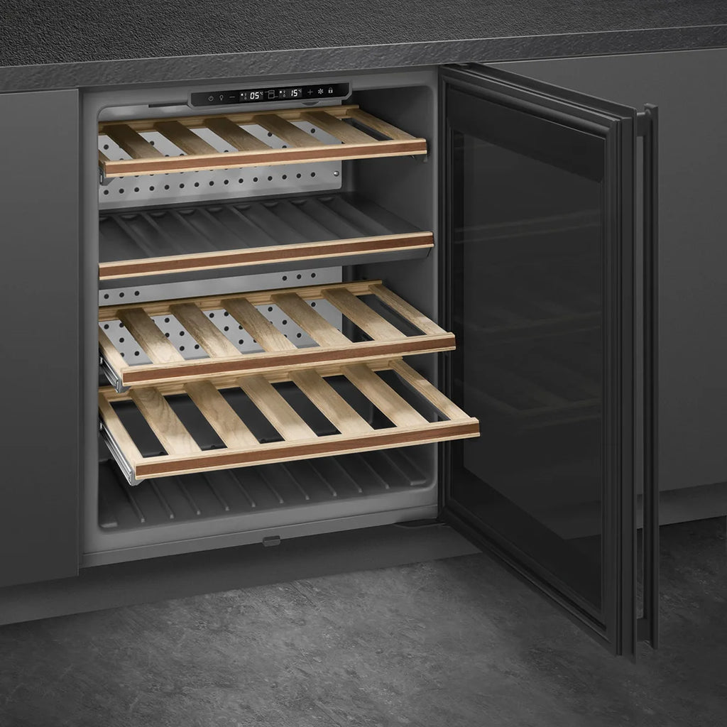 Chłodziarka na wino Smeg CVI638RN3 do zabudowy Dolce Stil Novo