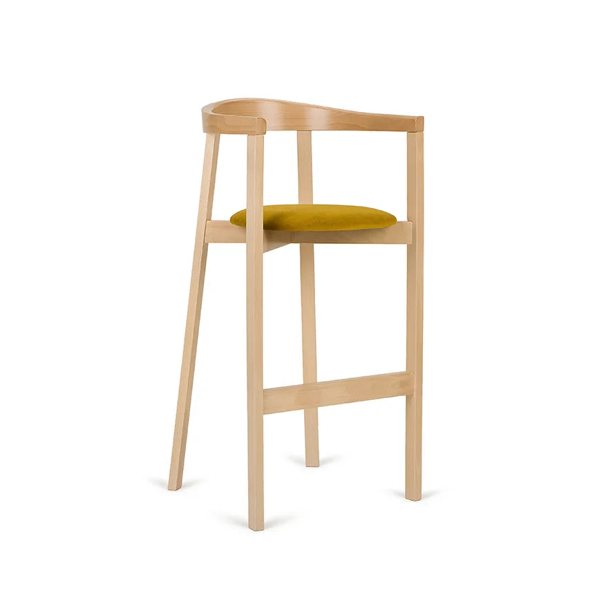 Uxi H-2920 Seat Uph Back Wood