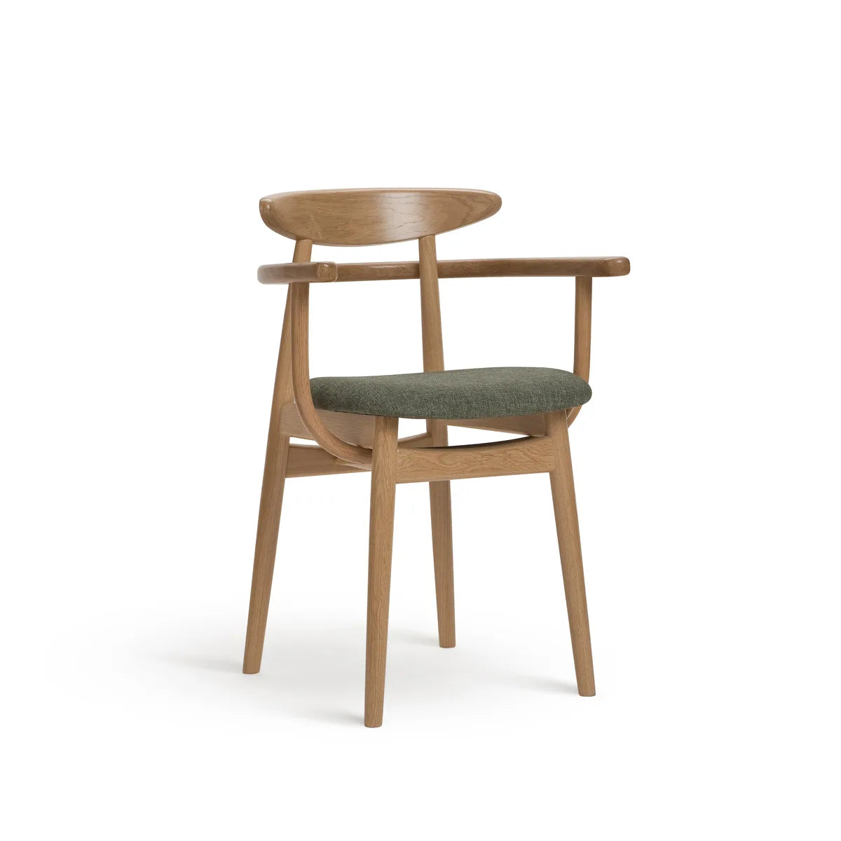 Yesterday B-4101 Seat Uph Back Wood