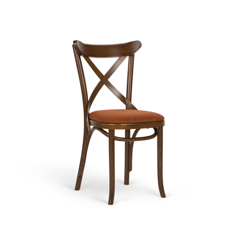 Classic A-1230 Seat Uph Back Wood
