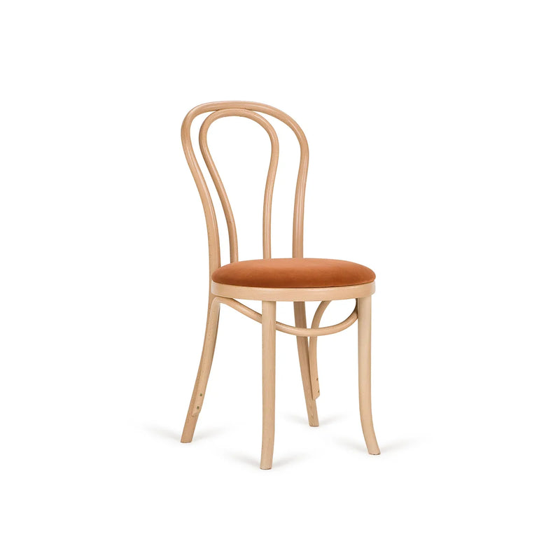 Classic A-1840 Seat Uph Back Wood