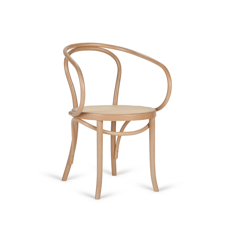 Classic B-1840 Seat Caned Back Wood