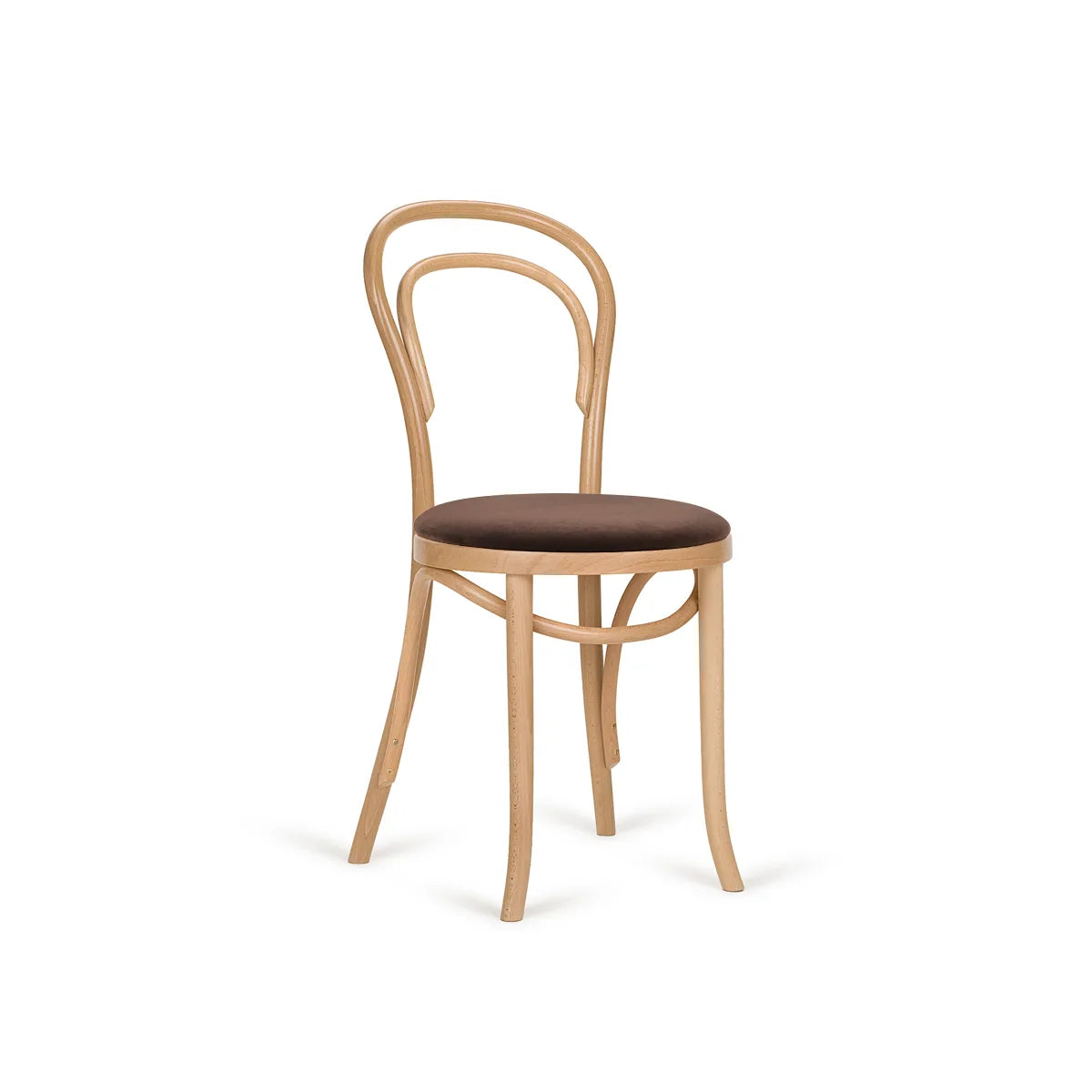 Classic A-1880 Seat Uph Back Wood