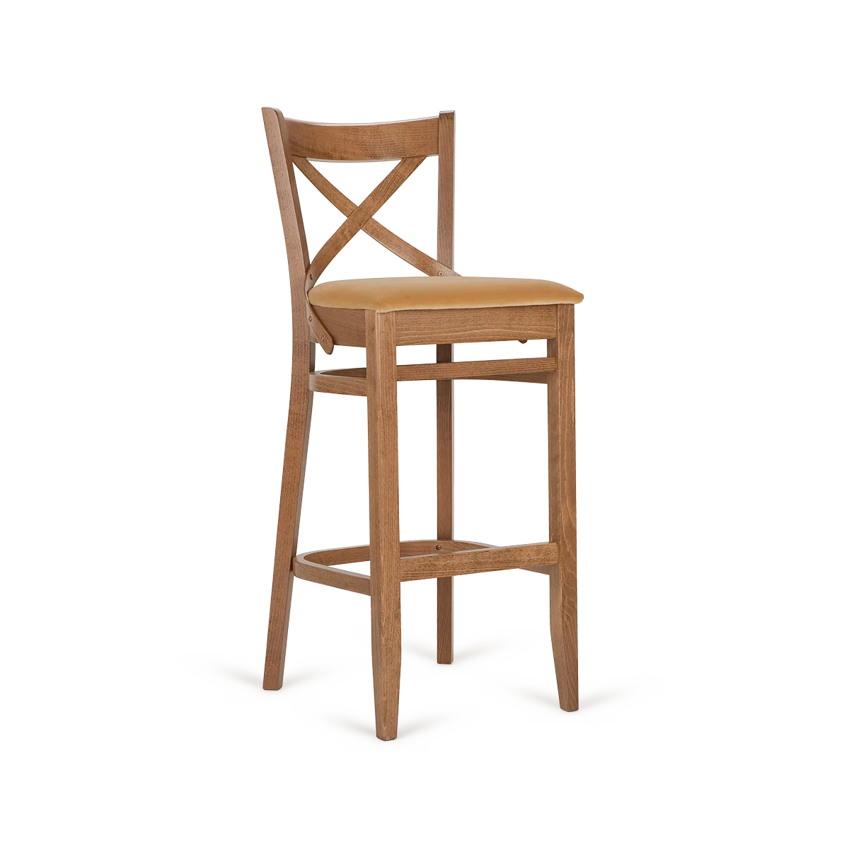 Classic H-5245 Seat Uph Back Wood