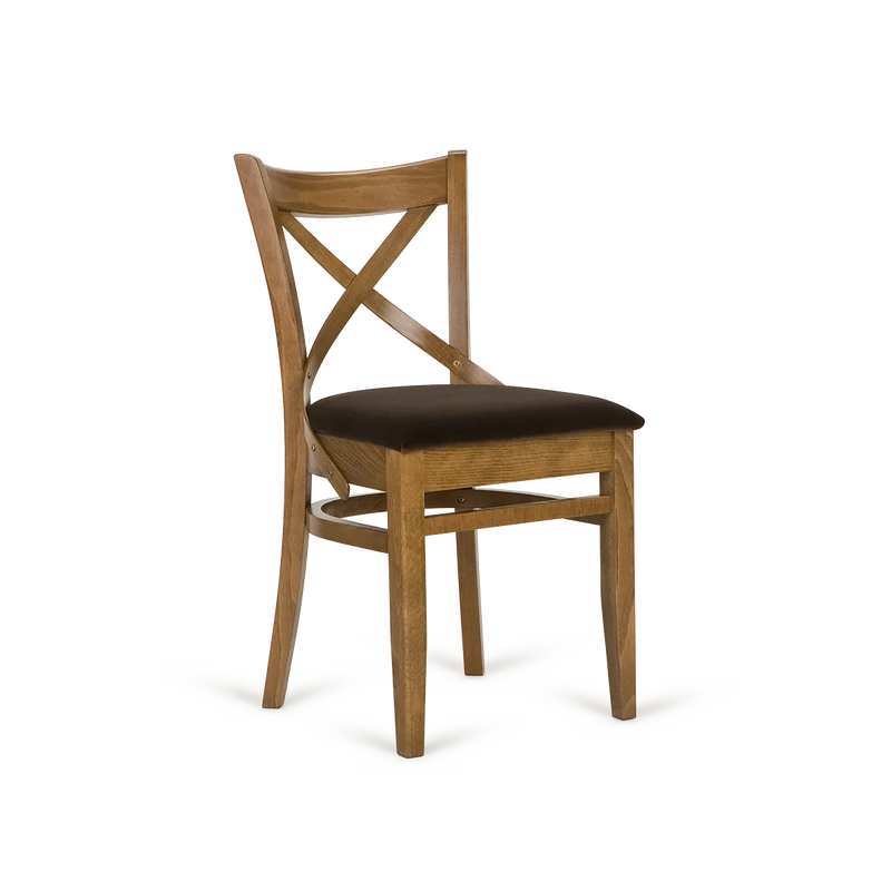 Classic A-5245 Seat Uph Back Wood