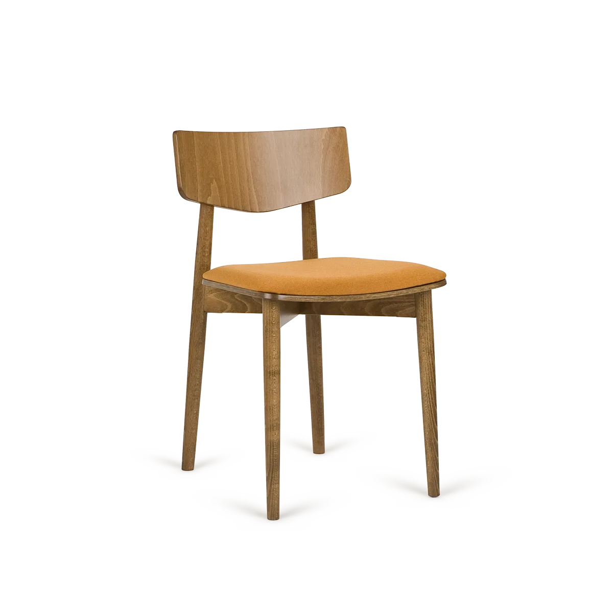 Uvu A-4350 Seat Uph Back Wood