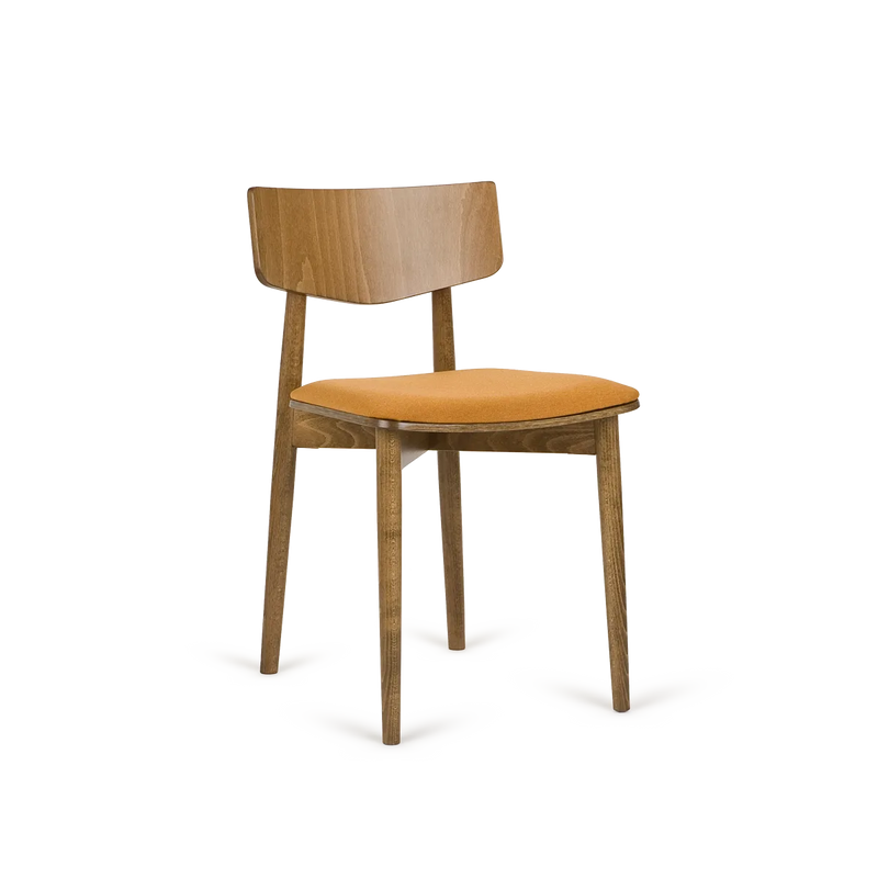 Uvu A-4350 Seat Uph Back Wood