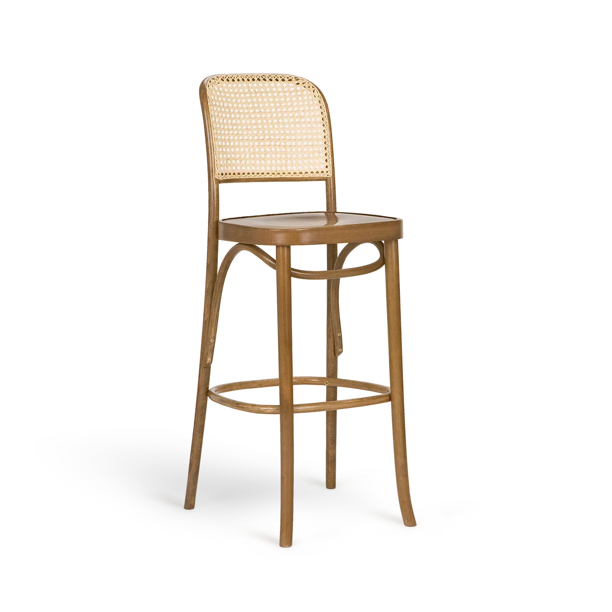 Classic H-8114 Seat Wood Back Caned