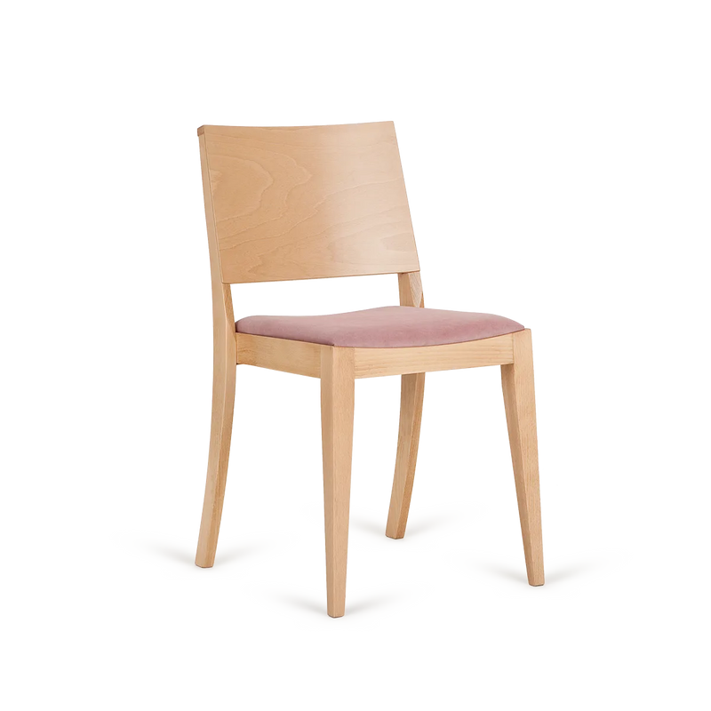 Classic A-9448 Seat Uph Back Wood