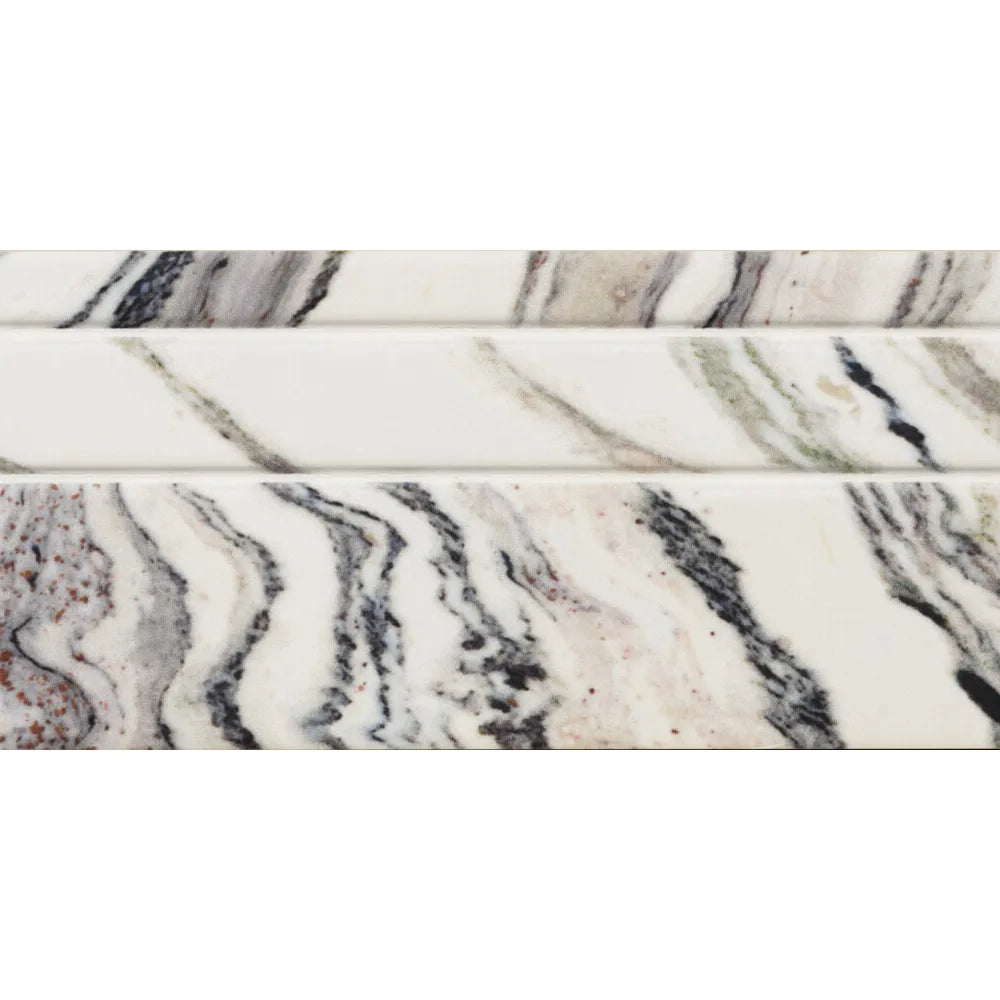Segni nel tempo - Bianco 10x40 cm