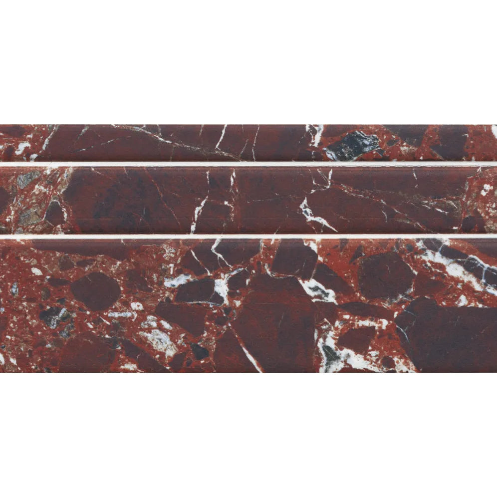 Segni nel tempo - Rosso 10x40 cm
