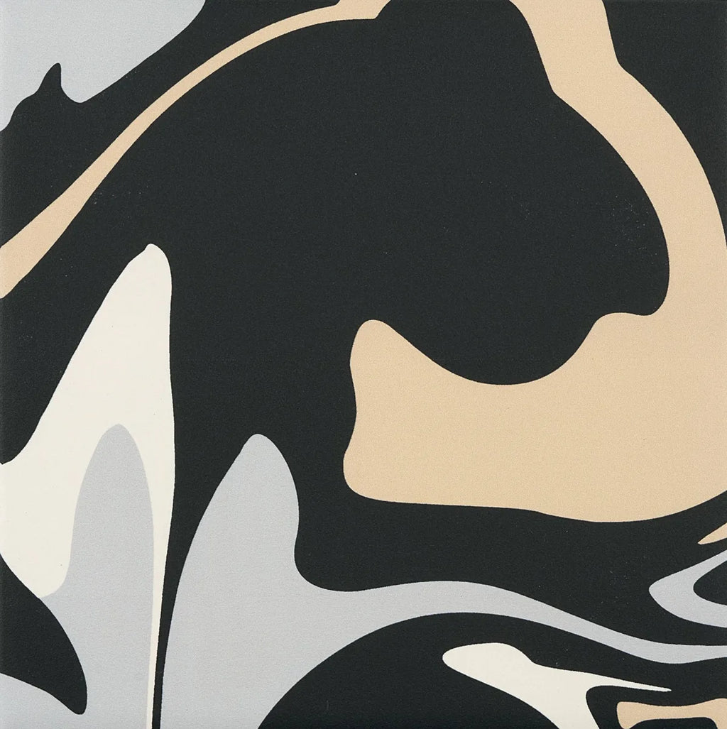 Fluid black coffee 18,6x18,6 cm