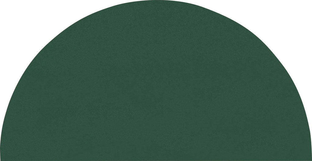Färgblock cirkel in smeraldo matt 6,5x13,5 cm