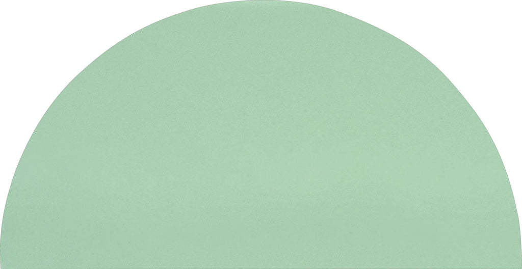 Färgblock cirkel in menta matt 6,5x13,5 cm