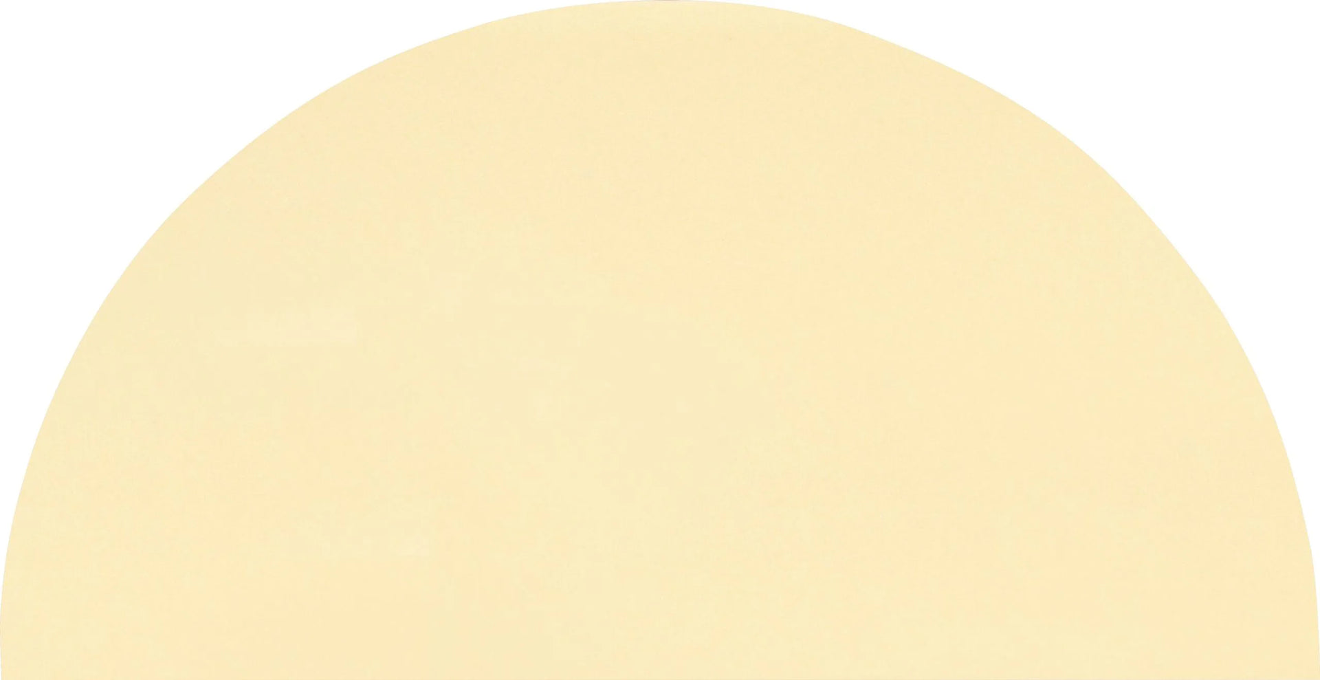 Färgblock cirkel in champagne matt 6,5x13,5 cm