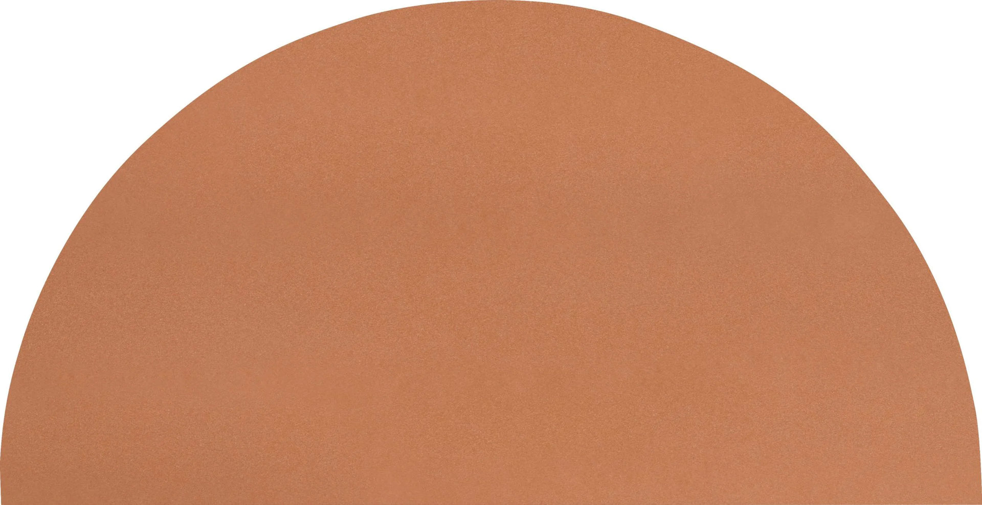 Färgblock cirkel in arancio matt 6,5x13,5 cm