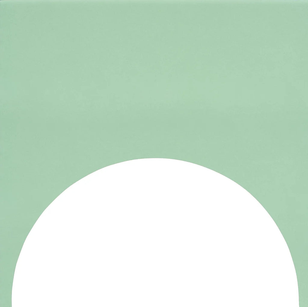 Färgblock cirkel out menta matt 15x15 cm
