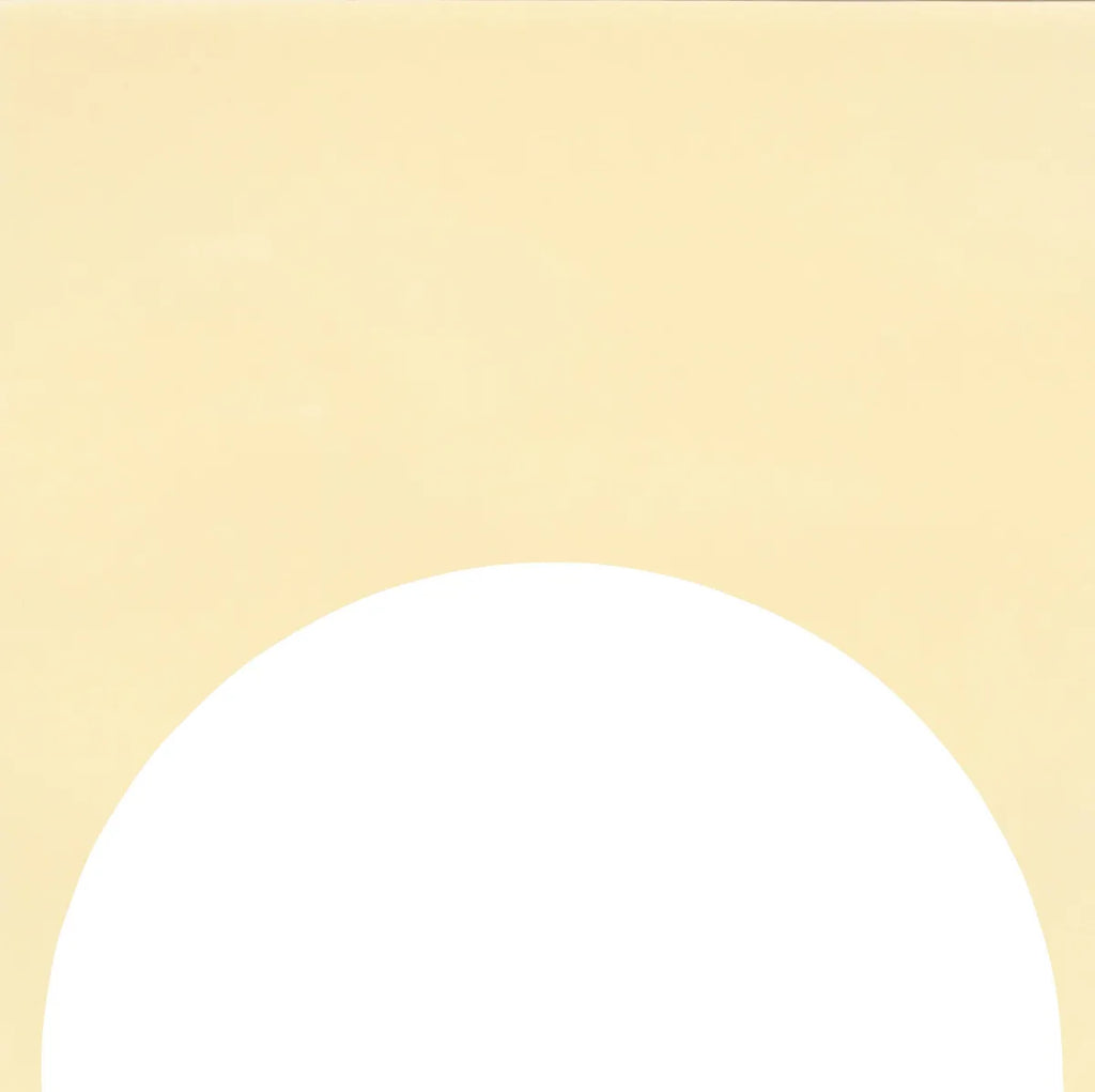 Färgblock cirkel out champagne matt 15x15 cm